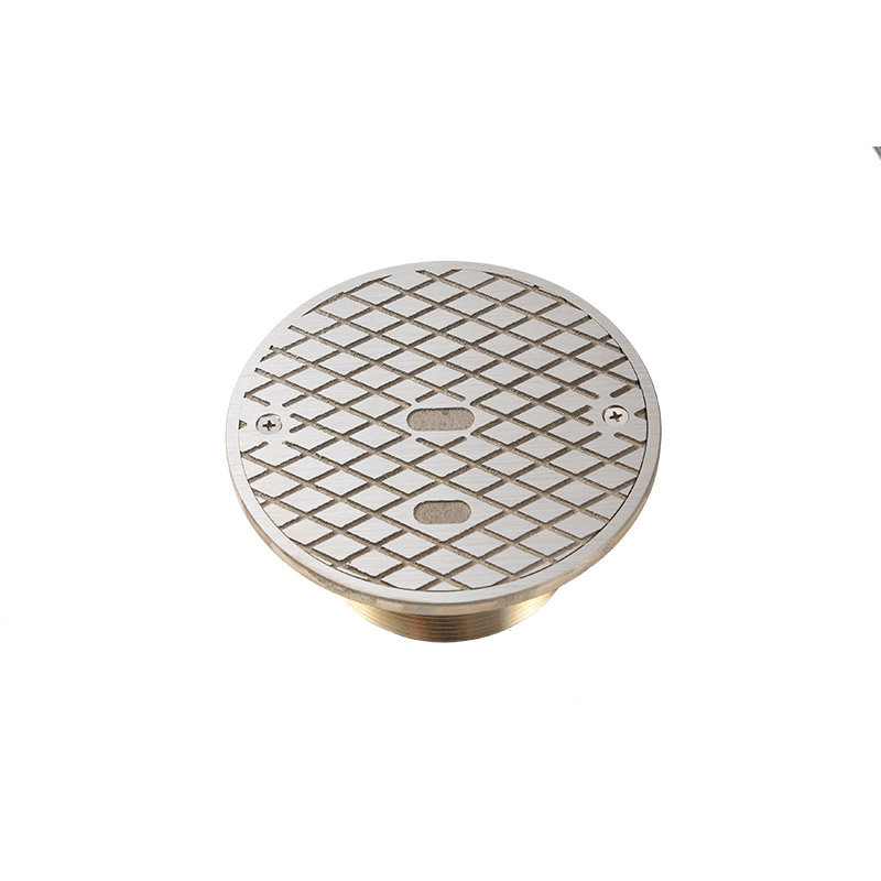 Brass floor drain