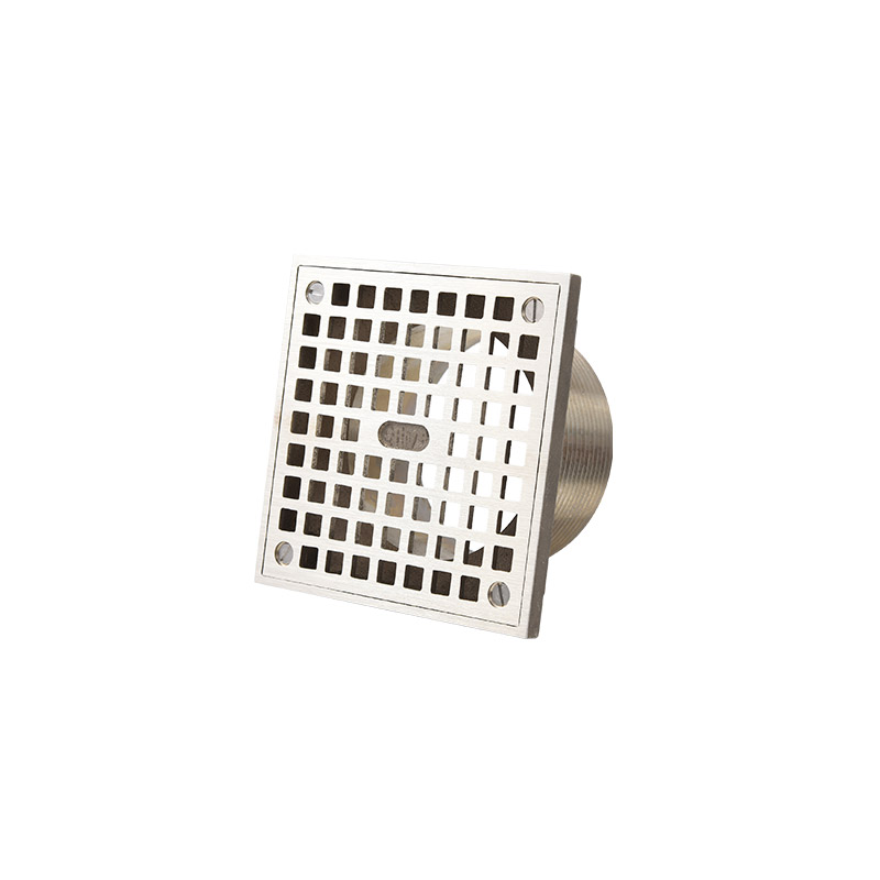 Brass floor drain