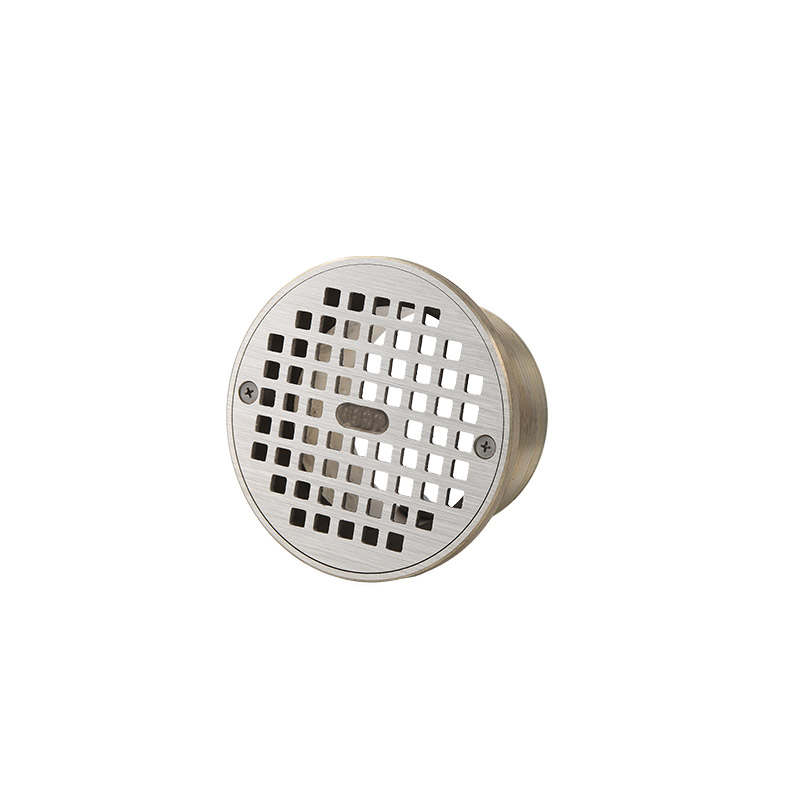 Brass floor drain