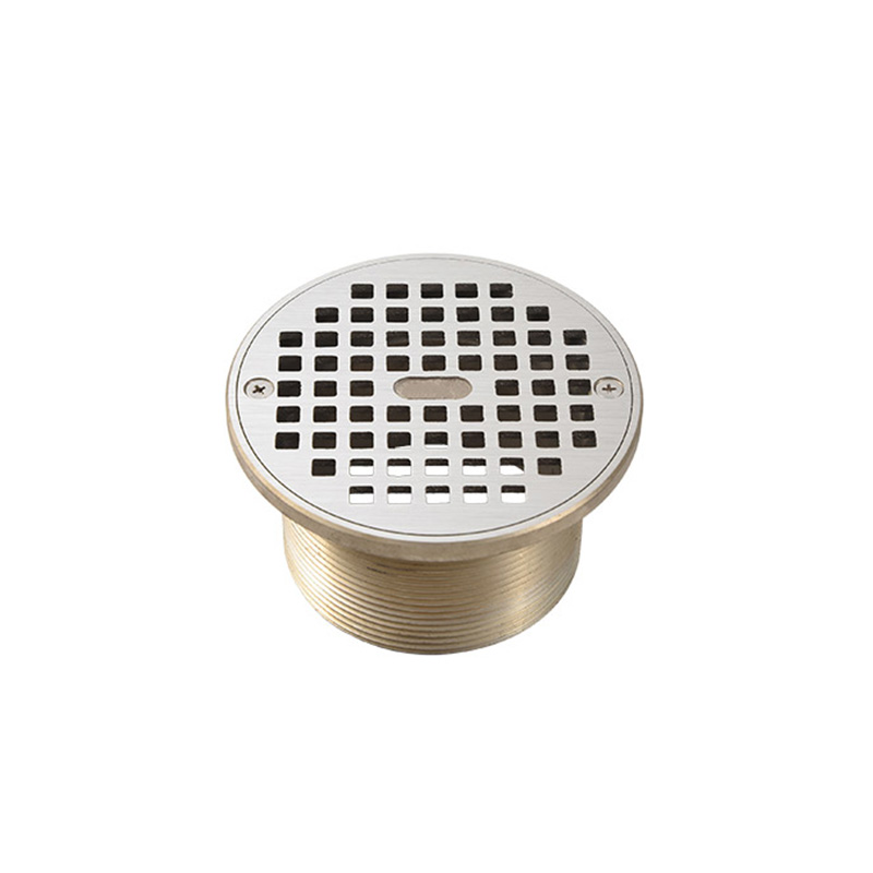 Brass floor drain