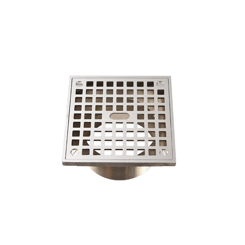 Brass floor drain