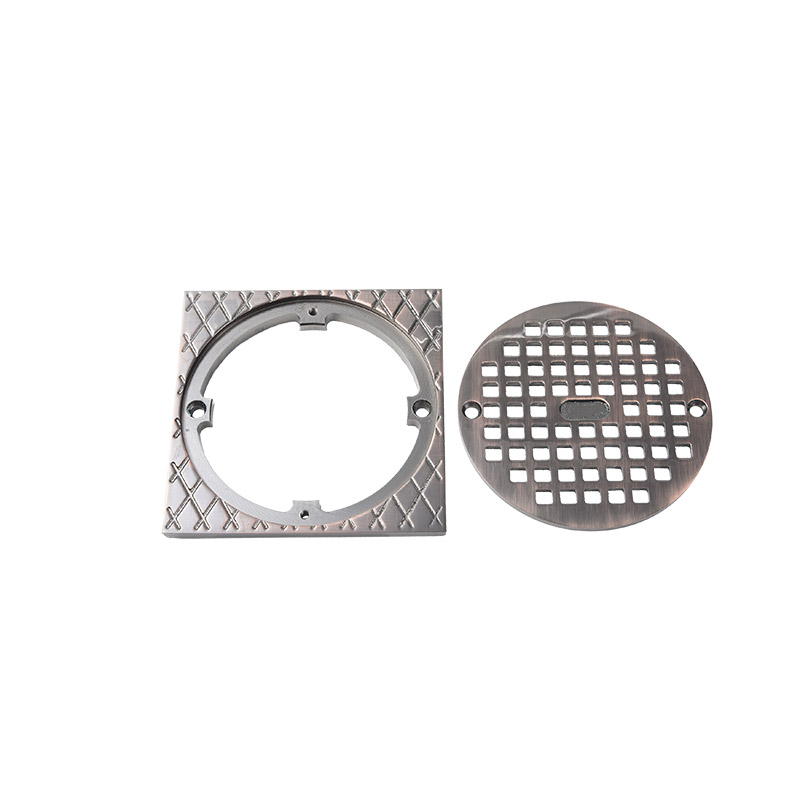 Brass floor drain