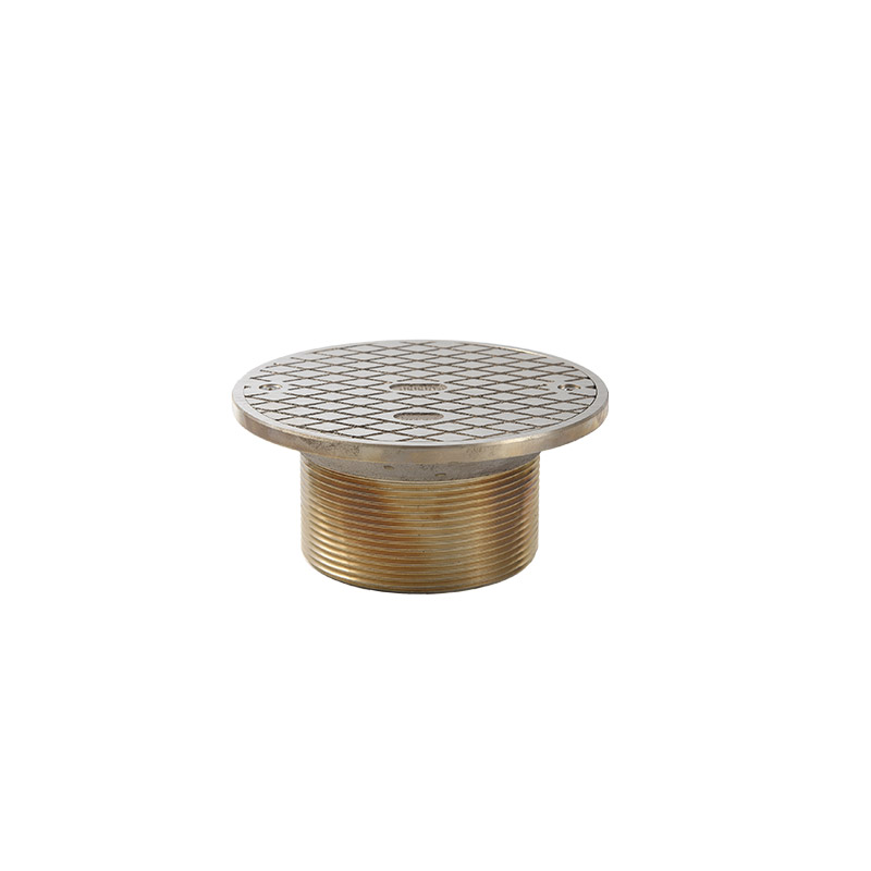 Brass floor drain