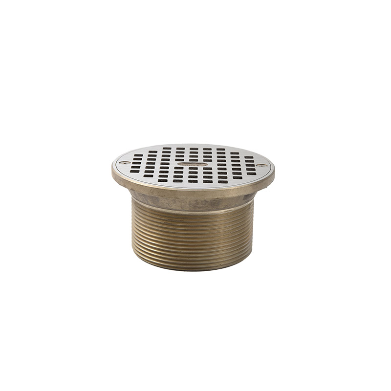 Brass floor drain