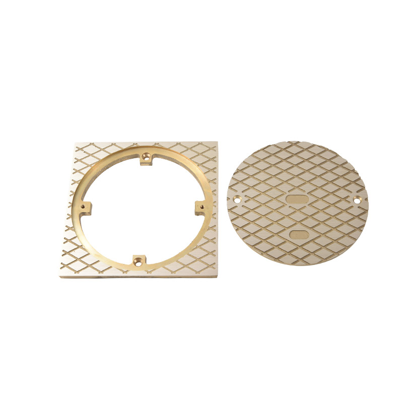 Brass floor drain